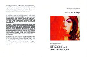 2012 torch song trilogy programma 1