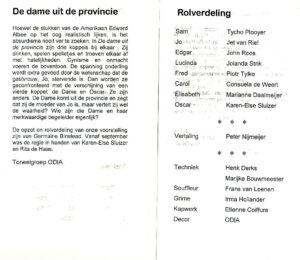 2002 de dame uit de provincie programma (2)
