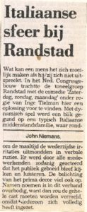 1985 zaterdag zondag maandag recensie 2