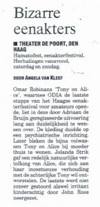 1994 tony en alice waarom recensie 2