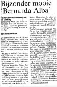 1999 het huis van bernarda alba recensie 2