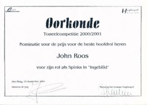 2000 ingeblikt oorkonde